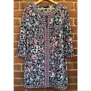 BCBG Floral Shift Dress